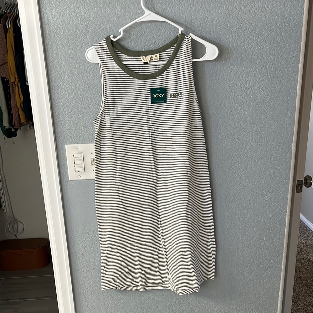 Roxy Striped Sleeveless Dress
